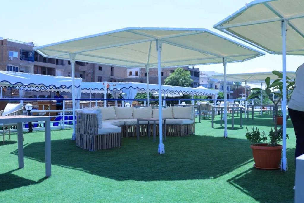 Sun deck of the MS Coral II Nile Cruise Nile cruise